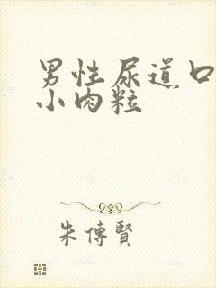 男性尿道口有个小肉粒