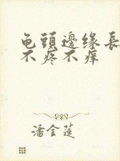 龟头边缘长疙瘩不疼不痒