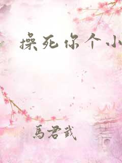 操死你个小贱逼