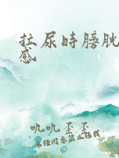 拉尿时膀胱有胀感