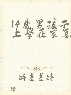 14岁男孩子不上学在家怎么办