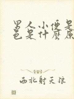 男人小便是红褐色是什么原因