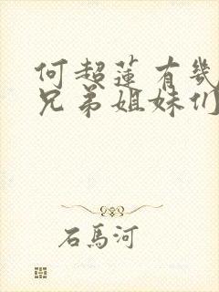 何超莲有几个亲兄弟姐妹们