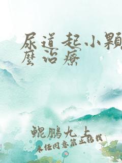 尿道起小颗粒怎么治疗