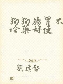 狗狗肠胃不好吃啥药好使