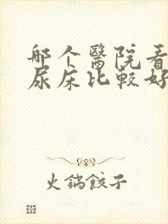 哪个医院看小孩尿床比较好