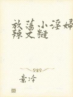 放荡小淫妇h肉辣文糙