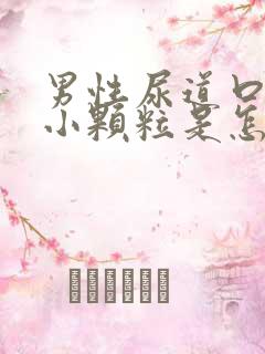 男性尿道口里有小颗粒是怎么回事