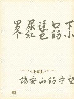 男尿道口下面有个红色的小疙瘩