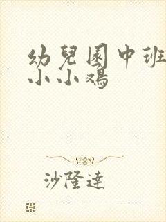 幼儿园中班儿歌小小鸡