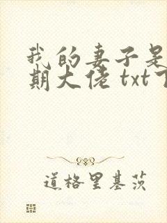 我的妻子是大乘期大佬 txt下载