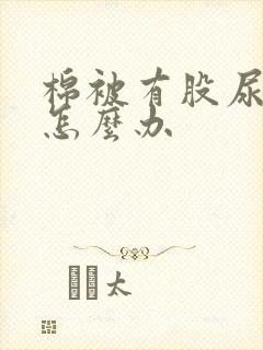 棉被有股尿骚味怎么办