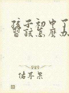 孩子初中了不学习该怎么办