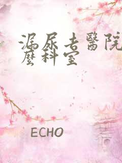 漏尿去医院挂什么科室