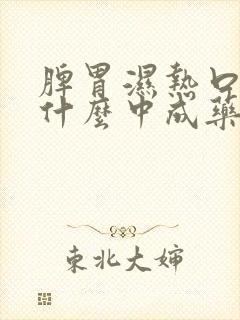 脾胃湿热口臭吃什么中成药最好