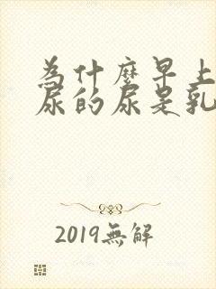 为什么早上起来尿的尿是乳白色的