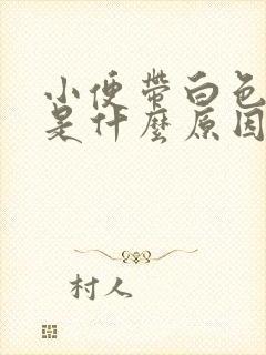 小便带白色液体是什么原因