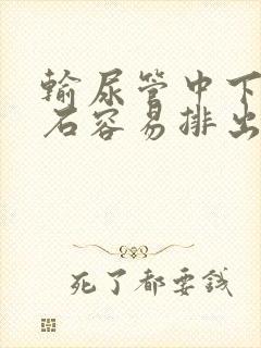 输尿管中下段结石容易排出吗