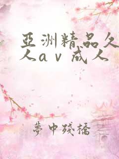 亚洲精品久久成人aⅴ成人