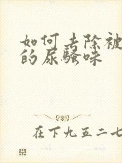 如何去除被褥上的尿骚味