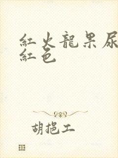 红火龙果尿液变红色