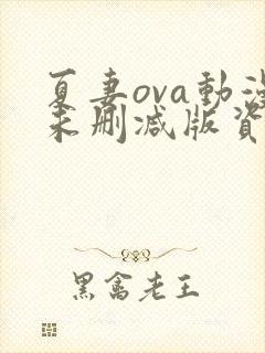 夏妻ova动漫未删减版资源