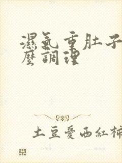 湿气重肚子大怎么调理