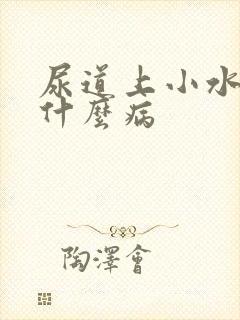 尿道上小水泡是什么病