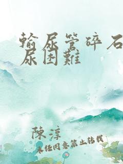 输尿管碎石后排尿困难