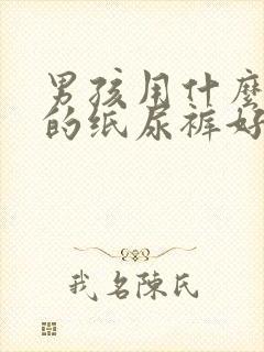 男孩用什么牌子的纸尿裤好