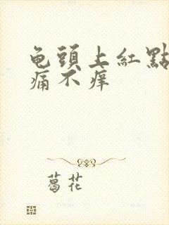 龟头上红点 不痛不痒