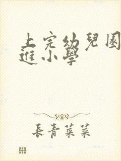 上完幼儿园怎么进小学