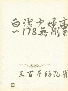 白洁少妇高义1～178无删节