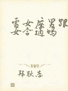 处女座男跟天秤女合适吗