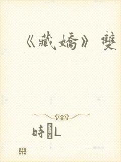 《藏娇》双男主