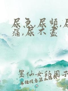 尿急,尿频,尿痛,尿不尽