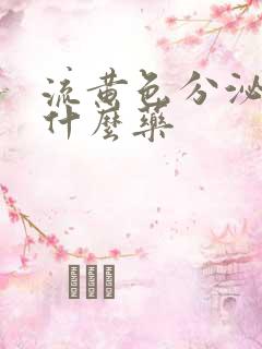 流黄色分泌物吃什么药