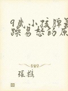 9岁小孩脾气暴躁易怒的原因