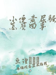 小便黄尿骚味重怎么回事