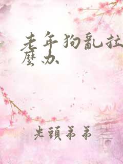 老年狗乱拉尿怎么办