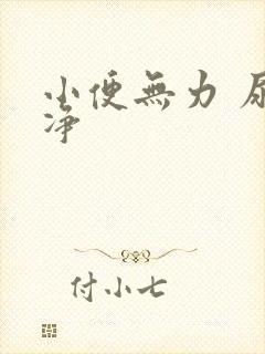 小便无力 尿不净