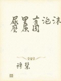 尿里有泡沫是什么原因