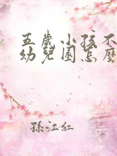 五岁小孩不去上幼儿园怎么办