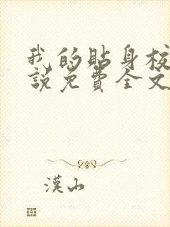 我的贴身校花小说免费全文阅