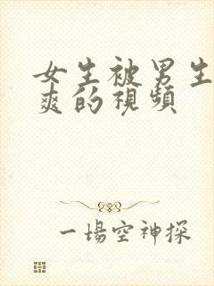 女生被男生操的爽的视频