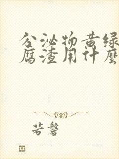 分泌物黄绿色豆腐渣用什么药