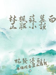 林枫苏慕白最新正版小说