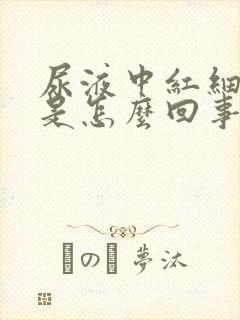 尿液中红细胞高是怎么回事