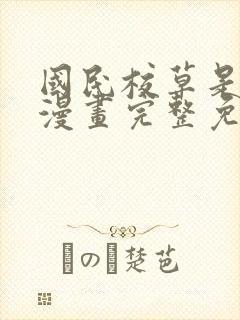 国民校草是女生漫画完整免费观看