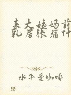 来大姨妈前两天乳房胀痛什么原因